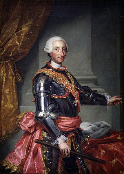 Anton Raphael Mengs Portrait of Charles III of Spain oil painting picture